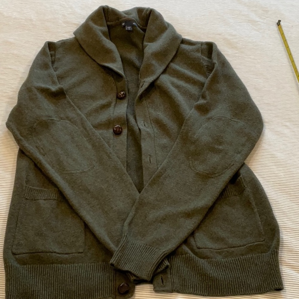 Shawl neck cardigan